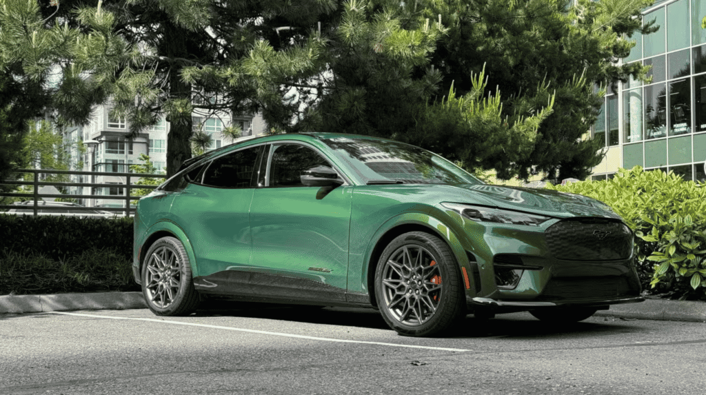 Ford's gas Mustang outsold the Mach-E in May, gaining a slim lead for the year. This shifts the trend from Q1 when the EV led significantly. Hybrids also surged.
